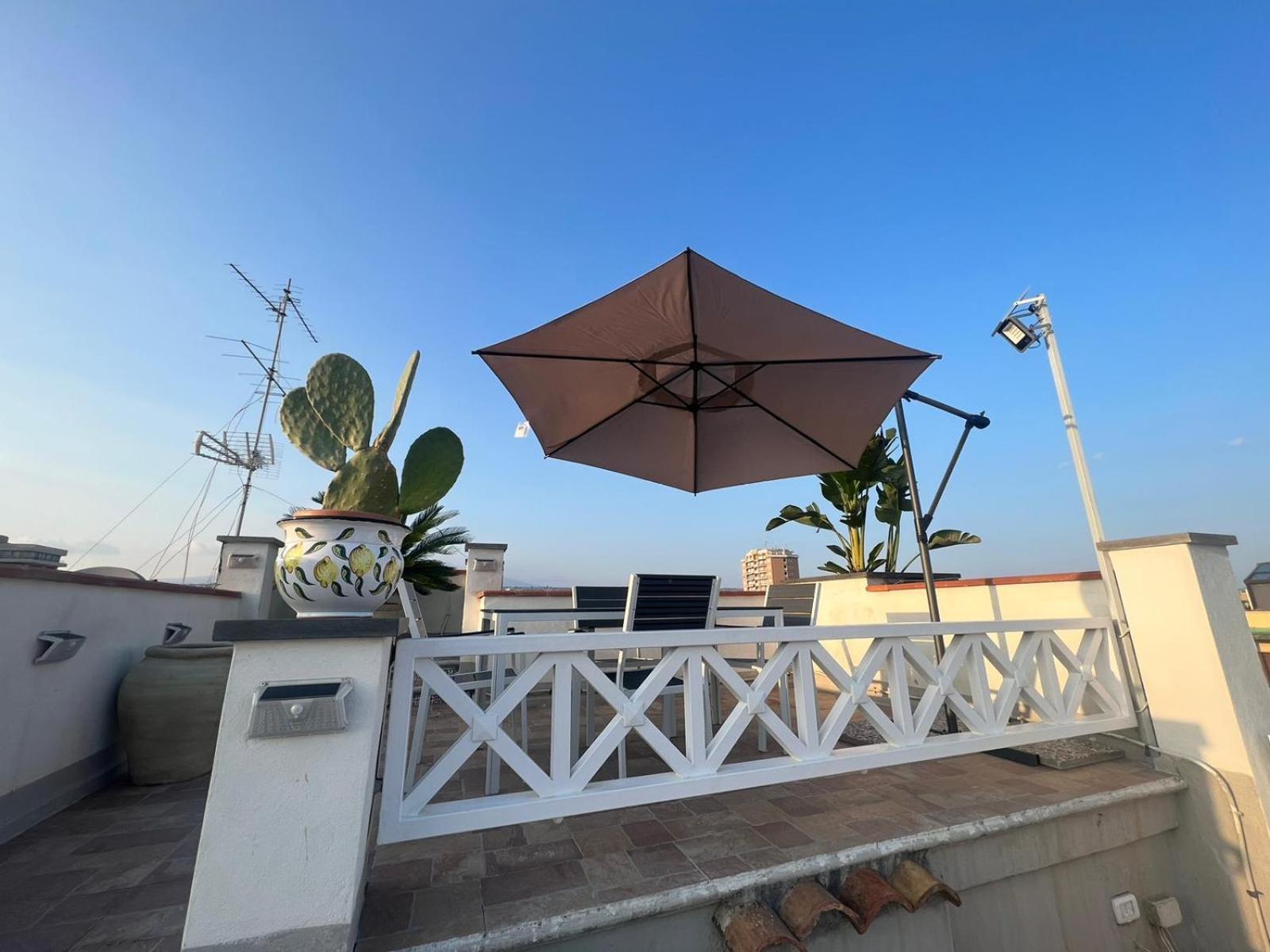 卡塔尼亚La Terrazza Sul Cielo公寓 外观 照片