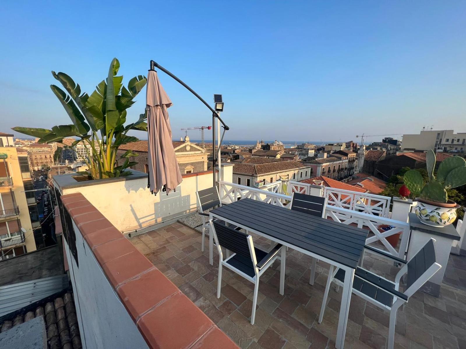 卡塔尼亚La Terrazza Sul Cielo公寓 外观 照片
